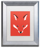Robert Farkas 'Foxy Shape' Matted Framed Art