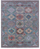 8' 3" X 9' 11" Fine Turkmen Ersari Hand Knotted Rug - Q15644
