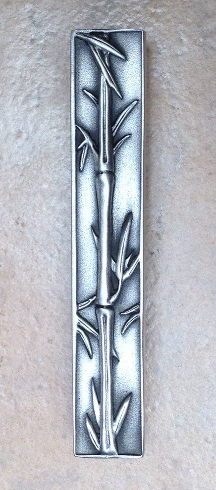 Bamboo Motif Pull, Oil Rub Bronze