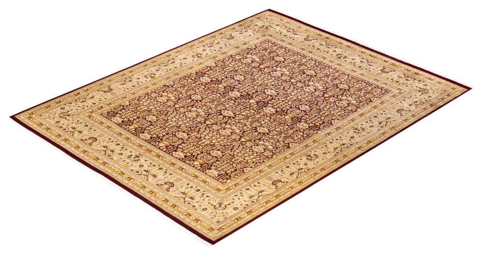 Korba, One-of-a-Kind Hand-Knotted Area Rug Red, 8'1"x10'5"