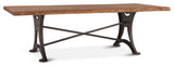 Blayne 106-Inch Rectangle Live Edge Dining Table