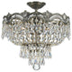 Crystorama Majestic 3-Light Ceiling Mount