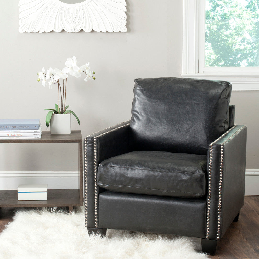 Safavieh Horace Leather Club Chair