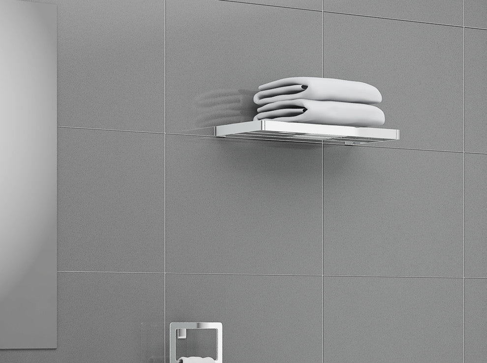 Gala 1-Tier Towel Shelf, Chrome