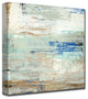 Ready2Hangart 'Shore Break' By Norman Wyatt, Jr. Canvas Art , 12" Hx12"