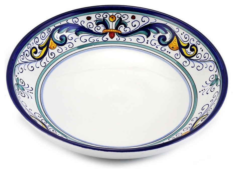 Vecchia Deruta, Risotto/Pasta/Cioppino Round Shallow Coupe Bowl