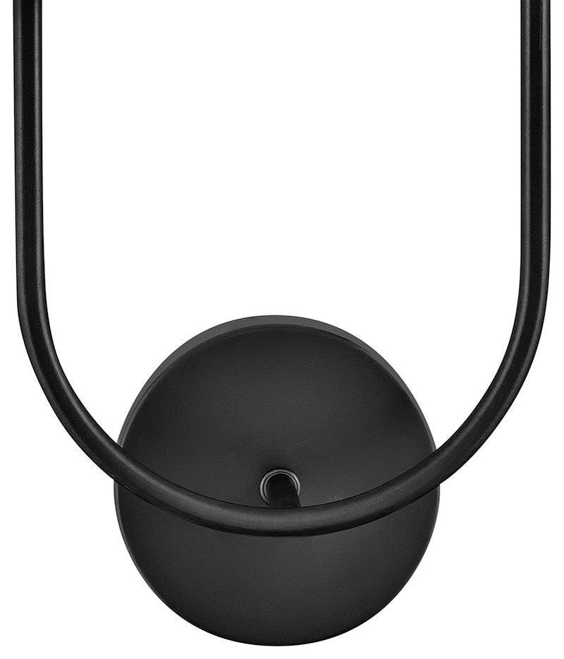 Lark Cora Large Two Light Sconce, Black