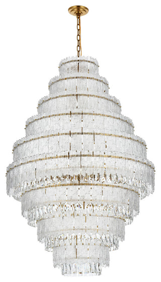 Home Living 36" Chandelier, Satin Gold