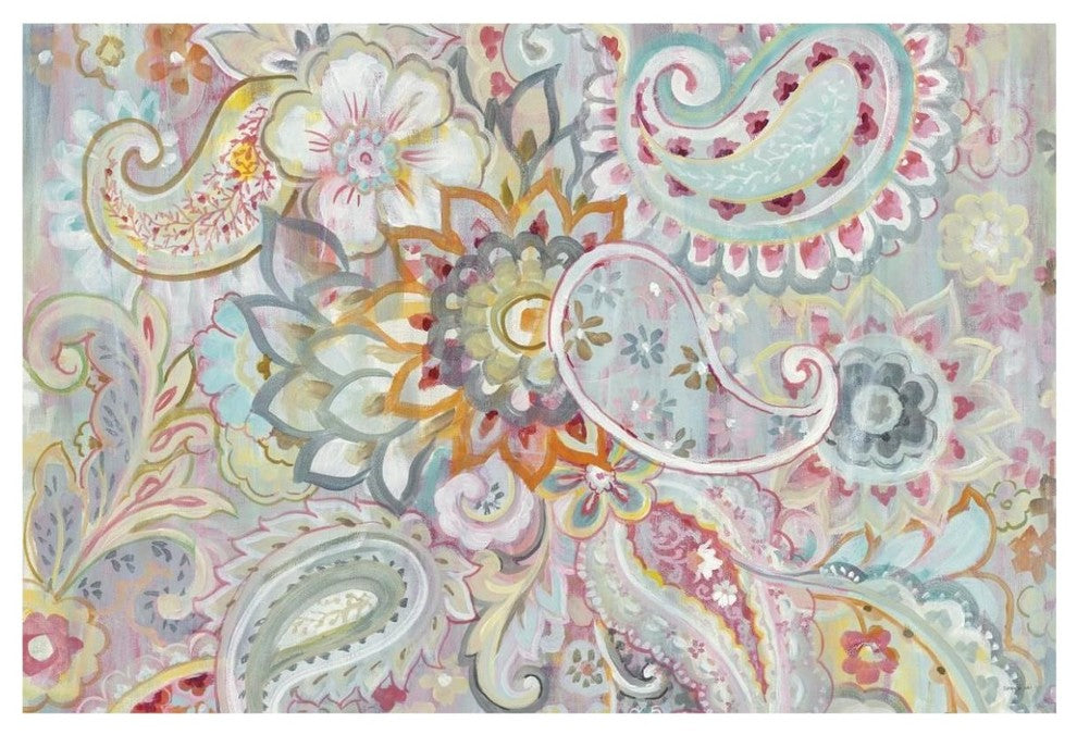 "Boho Japonais Crop" Digital Paper Print by Danhui Nai, 62"x42"