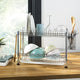 Brooklyn 24" Adjustable Dish Rack, Chrome