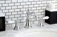 Two Handle 8" Widespread Lavatory Faucet with Retail Pop-up FS1971APL
