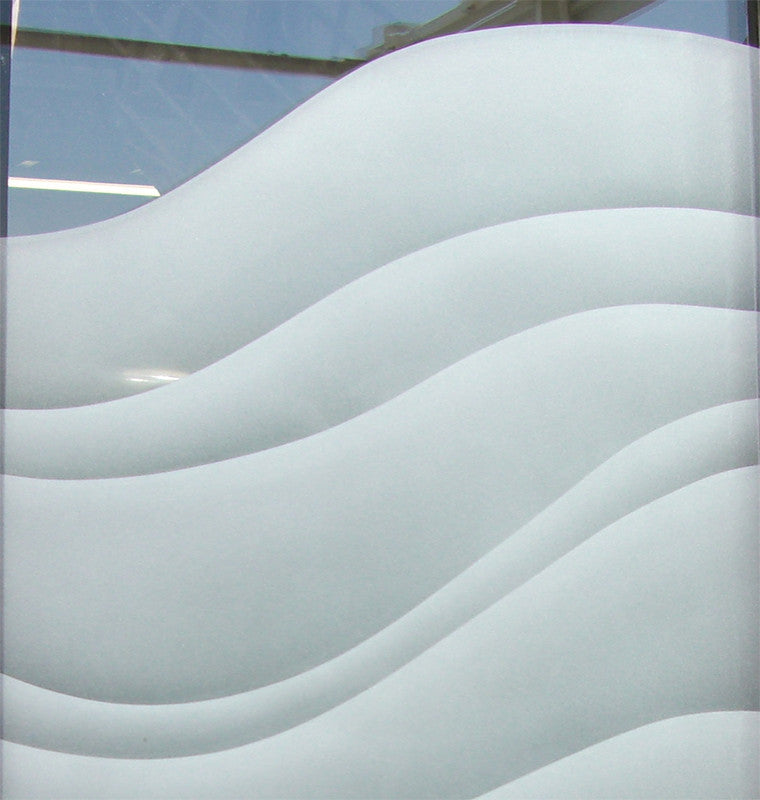 Interior Prehung Door or Interior Slab Door - Dreamy Waves - Primed - 24" x...