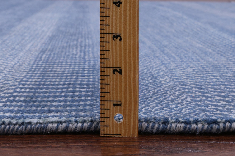 8' 2" X 10' 0" Savannah Grass Hand Knotted Wool and Silk Rug Q11433