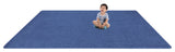 Kid Essentials Rug, Just Kidding, Cobalt Blue, 4'x6'