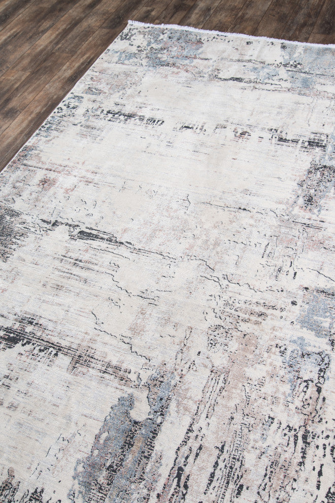 Momeni Bergen Viscose and Polyester Multi Area Rug 5'x8'
