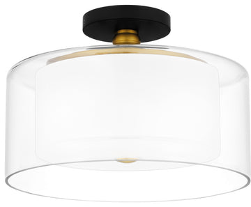 Quoizel Rowland Two Light Semi Flush Mount