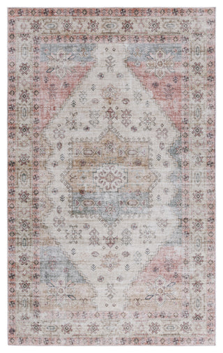 Safavieh Arizona Machine-Washable Collection ARZ229 Rug, Olive/Red, 6'x9'