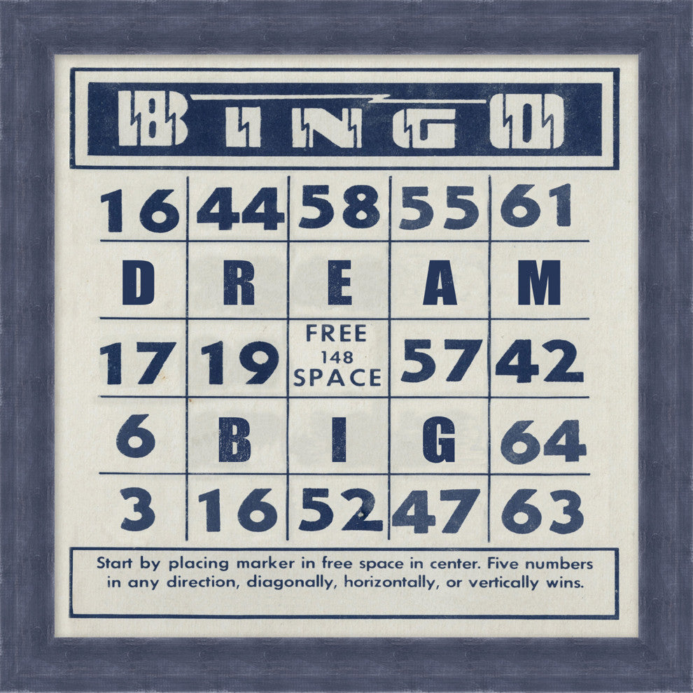 Bingo 3, Giclee Reproduction Artwork