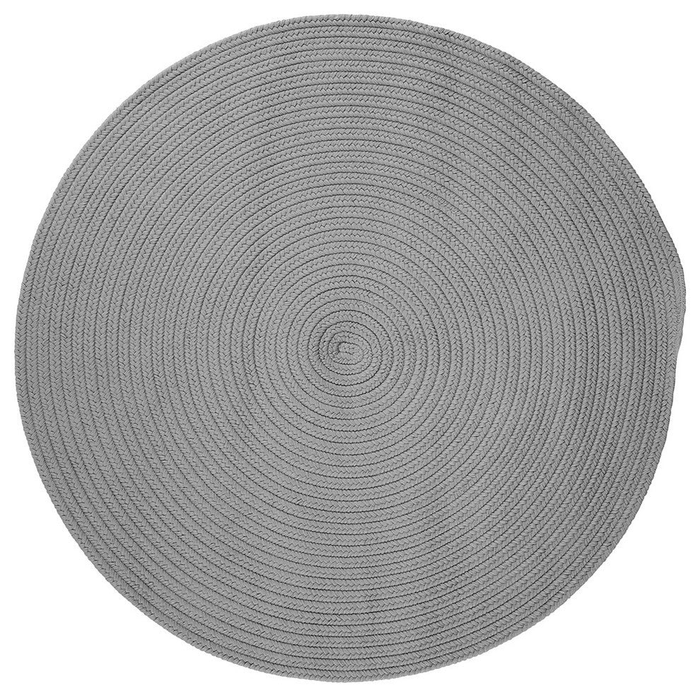Colonial Mills Boca Raton BR43 Shadow Indoor/Outdoor Area Rug, Round 10'x10'