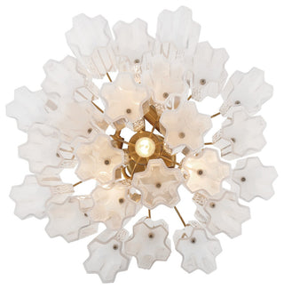 Crystorama Lighting Group ADD-300-WH Addis 4 Light 18"W Waterfall - Polished