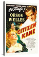 "Citizen Kane" Stretched Canvas Giclee by Hollywood Photo Archive, 26x40"