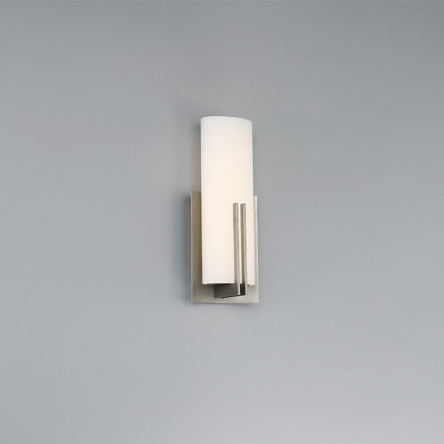 WAC Lighting Moderne LED Wall Sconce in Satin Nickel