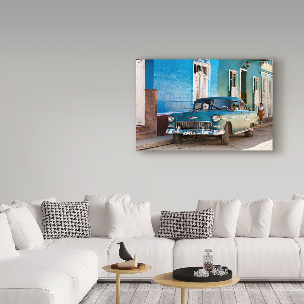 "Cuban Street Scene 3" by Philippe Hugonnard, Canvas Art, 16"x24"