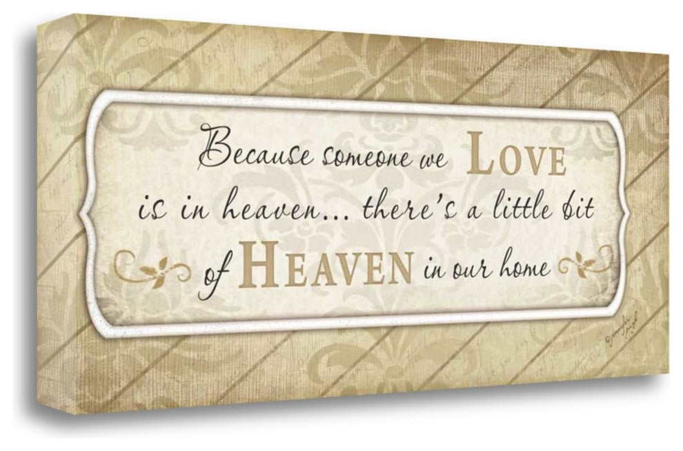 "Heaven In Our Home" By Jennifer Pugh, Giclee Print on Gallery Wrap Canvas