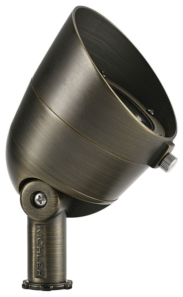 Kichler 16155CBR27 LED Landscape Accent, Centennial Brass Finish