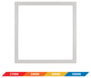 DSE9 9" Edge-Lit LED Surface Mount Downlight, Square, 2700k
