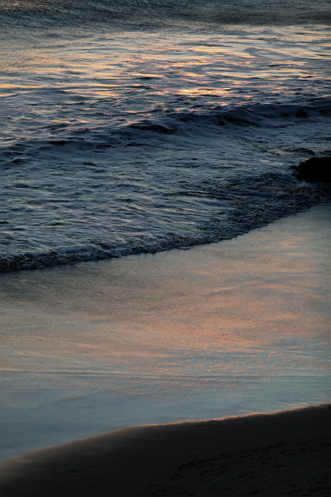 36x54 Sunkissed Shore Break II, Unframed Artwork