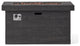 GDF Studio Crawford Outdoor Rectangular Fire Pit, Gray