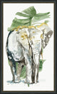 Elephant And Palms, Giclee Reproduction Artwork