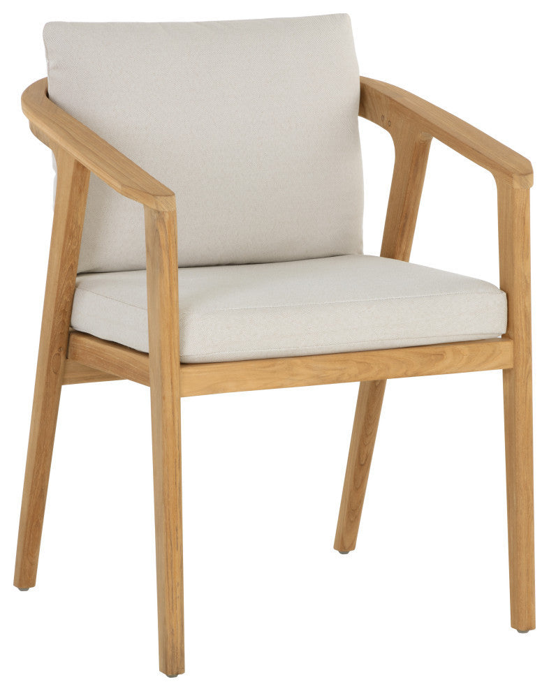 Coraline Dining Armchair, Palazzo Cream