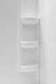 Lex-Class 60"x36"x60" 3-Piece Direct-to-Stud Alcove Shower Surround