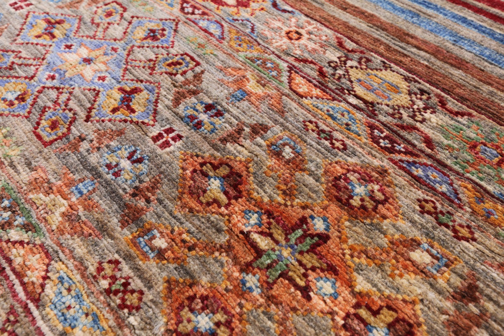 2' 8" X 3' 8" Super Kazak Khorjin Hand Knotted Wool Rug Q7589