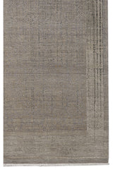 Pearl Area Rug, Light Gray, 2' x 3', Bordered
