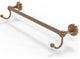 Sag Harbor 18" Towel Bar with Integrated Hooks, Brushed Bronze