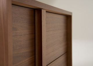 Nova Domus Berlin Modern Walnut Nightstand
