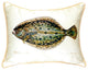 Flounder Small Pillow, 11"x14" - Set of Two