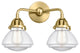 Innovations 288-2W-SG-G322-LED 2-Light Bath Vanity Light, Satin Gold