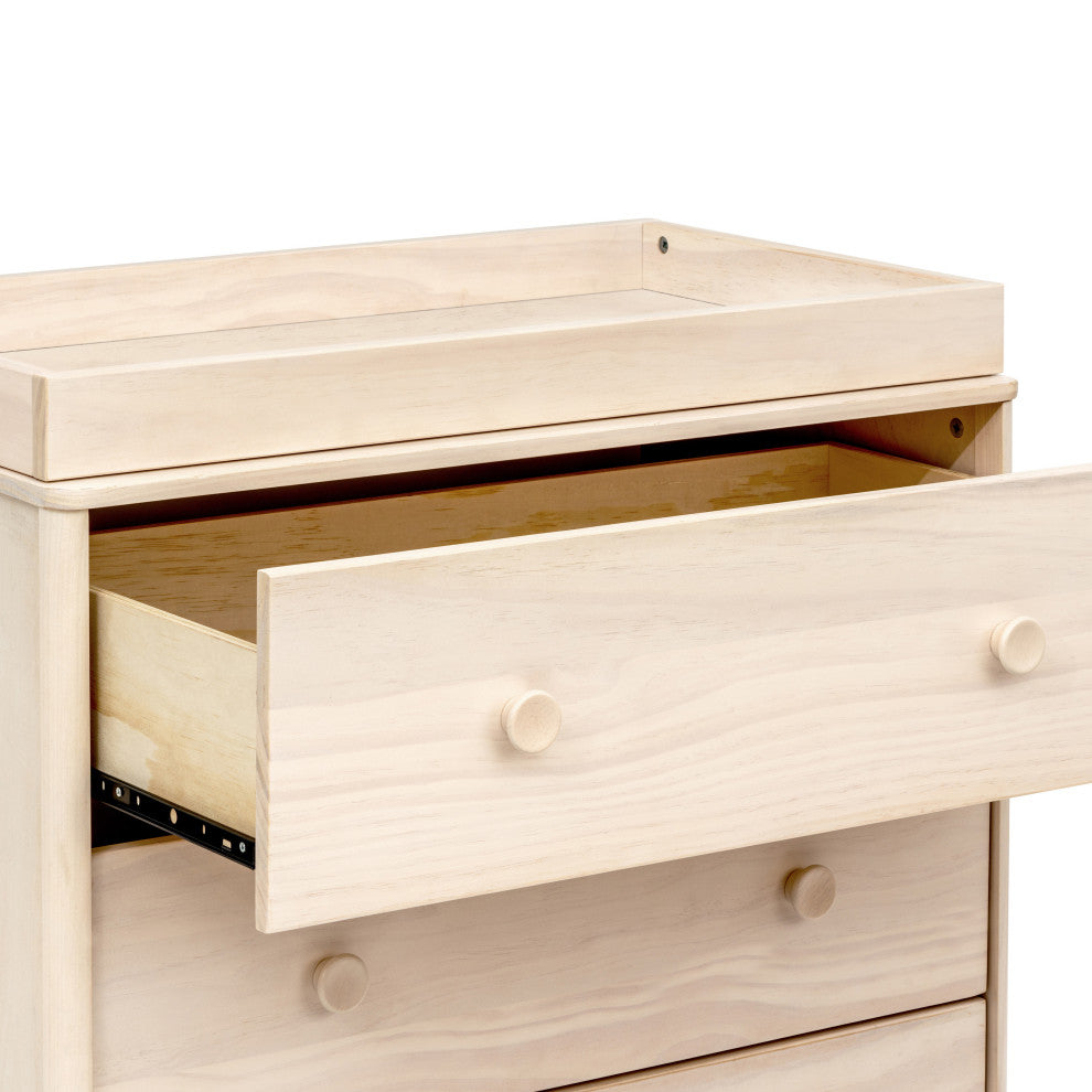 Lolly 3-Drawer Changer Dresser With Removable Changing Tray, Washed Natural