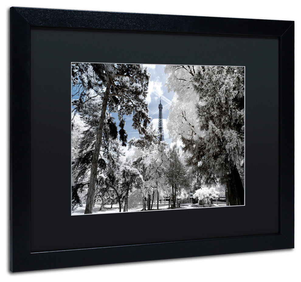 Philippe Hugonnard 'Another Look at Paris II' , Black Frame, Black Mat, 20x16