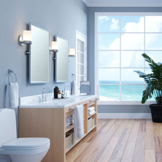 Glam Towel Ring, Chrome