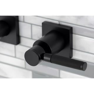 KS6020DKL Wall Mount Tub Faucet, Matte Black