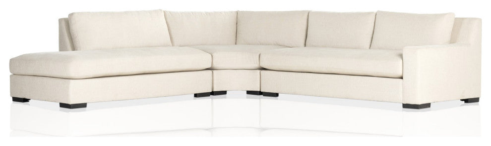 Albany 3pc Raf Sectional-Alcott Fawn