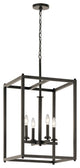Foyer Pendant 4-Light, Olde Bronze
