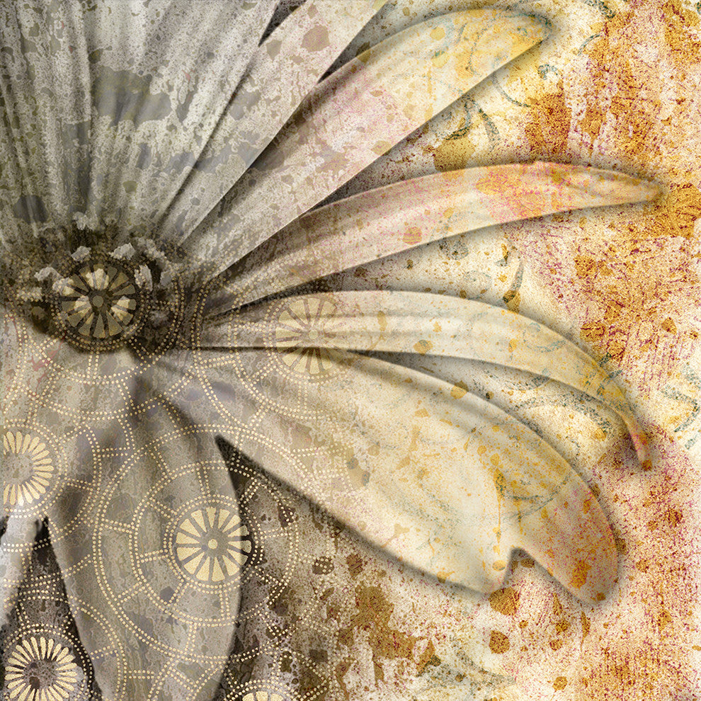 "Softly in the Wind, Six" Metal, 45"x45"