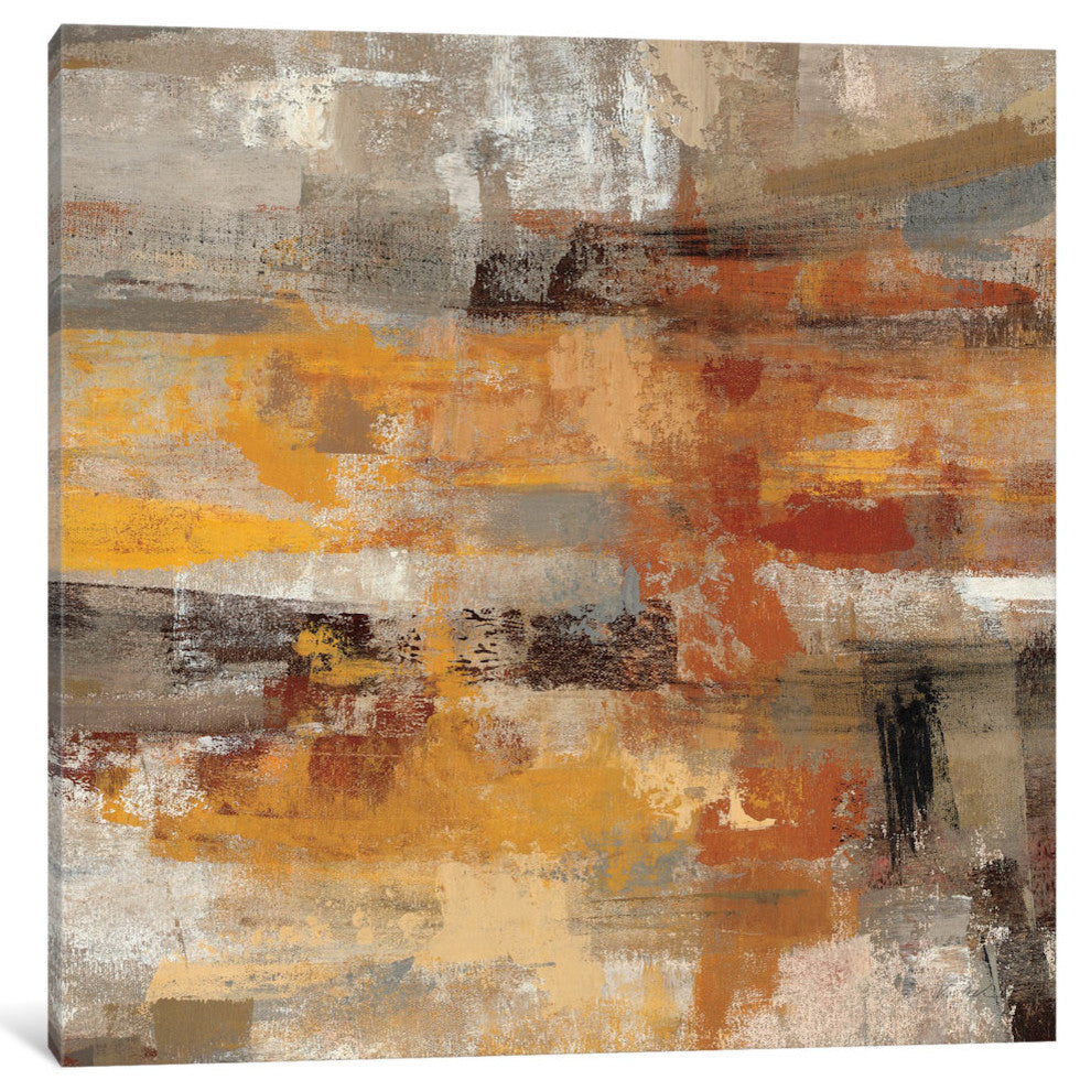 "Mojave Road Crop Gallery" by Silvia Vassileva, 18x18x1.5"