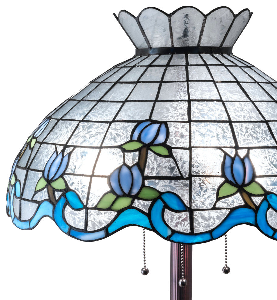 62 High Roseborder Floor Lamp